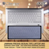 cover garskin laptop acer swift 3 infinity 4 sf314-511-54y9 57rh polos - silikon bening