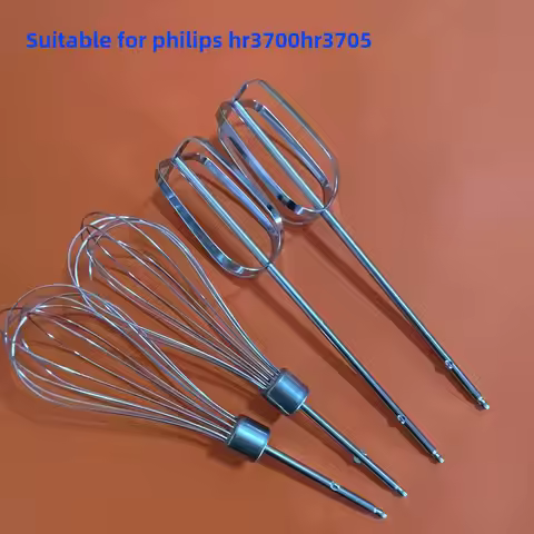 100% New Electric whisk For Philips HR3700 HR3705 Mixer Stirring Stick 12 Wire Stainless Steel Whisk
