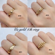 Us gold 10k ring with box