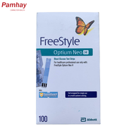 Abbott FreeStyle Optium Neo Blood Glucose Test Strips 50/100แผ่น (EXP:Latest)