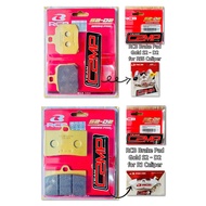 RCB Brake Pad / Disc Pad S2 D2 for R55 and R1 Caliper