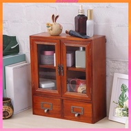 [Kloware2] Storage Cabinet Desk Organizer Cupboard Furniture Supplies Showcase Large Capacity Cabinet Shelf Wooden Display Rack for Home