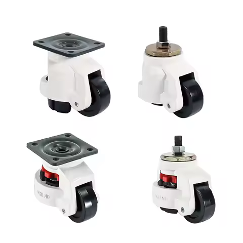 Level Adjustment Wheel Heavy Machinery Caster Heavy Duty Caster GD40F/60F/80F GD40S/60S/80S Swivel C