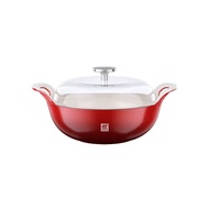 Zwilling 20cm Fortune Yuanbao pot soup pot stew pot stew pot porridge pot enameled cast iron pan