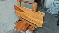 Meja lipat murah /meja belajar anak kayu jati kuat