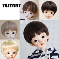 YESTARY BJD Doll Wig For 1/3 1/4 1/6 Size Dolls Accessories Wig Toy Tress For Dolls High Temperature Silk Boys Doll Short Hair