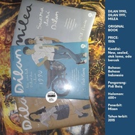 Original Novel DILAN Trilogy Pidi Baiq Dilan 1990 Dilan 1991 Milea New Seal Old Stock Novel Film