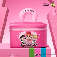 POP MART泡泡玛特 CRYBABY×飞天小女警系列化妆包哭娃周边衍生品生日礼物 化妆包