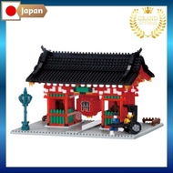 Kawada nanoblock Kaminarimon NBM-058 Tokyo Asakusa Gate