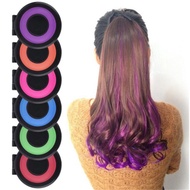 6Colors/Set Hair Coloring Artifact Temporary Hair Dye Washable One-time Hair Dye Color Paint Disposable Hair Rainbow Hair Chalk