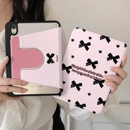 For iPad mini 7 6 5 4 8.3" 7.9" A17 Pro Clear Acrylic Tablet Protective Case Fashion Painted Pattern