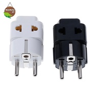 Nebaby 1 to 2 Splitter Germany France 5mm plug to universal UK/US/EU/AU 2/ 3 pin soet .