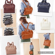 NEW ARRIVAL ! Anello 3-way PU regular size shoulder bag