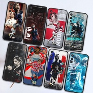Soft Cover OPPO Reno 8T 5G 7z 8z 2 2Z 2F 3 4 4Pro 4G Q970 Luka Modrić Soft Black Phone Case
