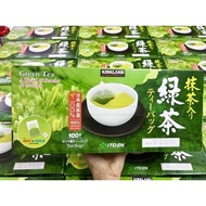 Trà xanh KirkLand Green Tea hộp 100 gói hàng Mỹ