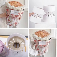 Round Frame Paper Flower Bouquet | Flower Frame [10 Sheets]