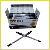 ➭ ∟ ➜ 50Pcs/1Box HBW 9801 Ballpen