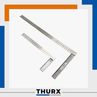 Thurx Steel Square 15x30cm 25X50cm L Square Angle Ruler Squala L-shape Ruler Iskawala