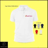 Baju Sulam BATIK AIR Malindo Air PRITED Sulam POLO T SHIRT FOR MEN & WOMRN Batik Airline UNIFORM STA