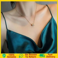 lssc kwintas women's necklace classic gold stainless steel chain pendant elegant jewelry must-have