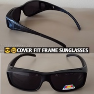 แว่นตากันแดดครอบ over fit frame sunglasses แว่นครอบกันแดด แว่นตาครอบ แว่นครอบแว่นสายตา