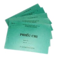 10 payment voucher books, 1 copy