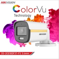 Hikvision 4 in 1 (2) MP Outdoor with Built in Audio CCTV Camera  HIKVISION Brand Color All Day ColorVu CCTV Camera  Bullet Type Camera  (Model: DS-2CE10DF3T-PFS )