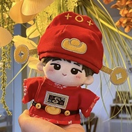 “小财神”10cm娃衣10厘米棉花娃娃衣服创意趣味古风娃衣娃娃配饰"Little God of Wealth" 10cm doll 10cm20251104