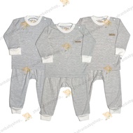 Best Seller! Chiyo (4-36 Months) Long Oblong Suit Shoulder Button & Trousers size S M L