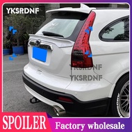 For Honda CRV 2007-2011 Spoiler ABS Plastic Rear Trunk Lip Middle Spoiler Wings Body Kit Accessories