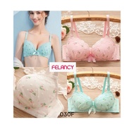 Women's Underwire Bra Cup 3/4 Medium Foam Size 32B 34B 36B FELANCY Soft Smooth Underwear / Underwear