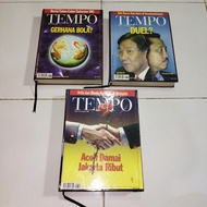 TERJAMIN ASLI!!! BUNDEL MAJALAH TEMPO - EDISI TAHUN 2001 - 2002 - 2004