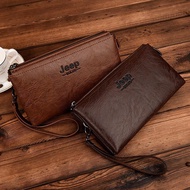 JEEP BULUO 766 HANDBAG CLUTCH/ SOFT SYNTHETIC MATERIAL WALLET ADA SHORTTALI