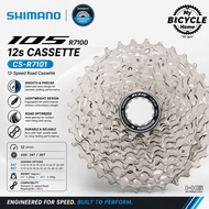 SHIMANO 105 R7100 12SPEED CASSETTE  WARRANTY BY BIKE SCIENCE