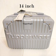 Tupperware Luggage Bag Silver 14inch 1pc travel