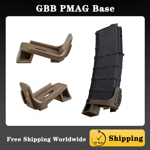 GBB PMAG Prone Support Base,Quickly Pull The Magazine，Airsoft Hunting Shooting Tactical Equipment Wi
