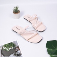 Hazel Hazel Hazel | Nigel Women's Diamond Strap Flat Sandals