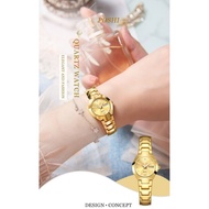 [With Box]POSHI Luxury Dual Calendar Stainless Steel automatic ladies waterproof watch Women Luminou