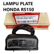 LAMPU PLATE HONDA RS 150 LICENSE LIGHT NUMBER PLATE LIGHT HONDA RS 150R RS 150 ORIGINAL - 33720-K56-