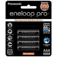 日本製 Panasonic 國際牌 eneloop pro 4號 950mAh低自放電池4入裝送電池盒