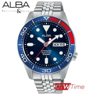 ALBA Sportive Automatic นาฬิกาข้อมือผู้ชาย สายสแตนเลส รุ่น AL4191X1 / AL4195X1 / AL4191X / AL4195X
