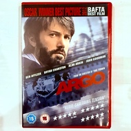 Argo DVD Ben Affleck Bryan Cranston Alan Arkin UK PAL Region 2 Oscar Winner