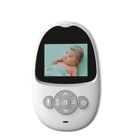 2.4 inch Wireless Baby Surveillance Camera Video Baby Monitor NightVision Temperature Detection Lull