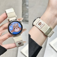 Music Bear Nylon Braided Magnetic Strap Suitable for Huawei GT5 Watch gt4 Strap watch243pro Female 1