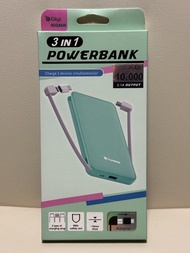 DigiMOMO 三合一 10000mAh (37Wh) 流動充電器 尿袋 DIG-PB10000