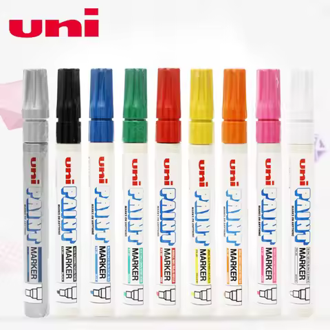 Uni mitsubishi PX-20 Paint Marker Writing Pen Tyre Pen Fine Tip 2.8mm Japan 15 Colors for Choose