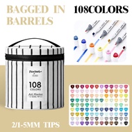 LORDWEY | Foxfeel Double-headed Marker Pen Alcohol Oil-based Marker Pen Set Hand-drawn Anime Design