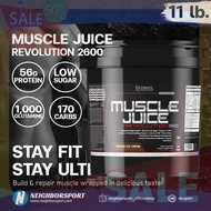 SPORT ULTIMATE NUTRITION MUSCLE JUICE MASS REVOLUTION 2600WEIGHT GAINER [11 lb] โปรตีนคุณภาพสูง เสริมน้ำหนักและกล้ามเนื้อ