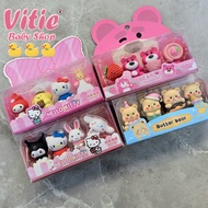 Cute eraser sanrio/ cinnamonrol/ hello kitty eraser set/ cute eraser/ eraser/