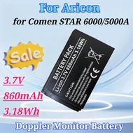 3.7V 860mAh 3.18Wh for Aricon F3-3D for Comen for STAR 6000, for STAR 5000A Doppler Monitor Replacem